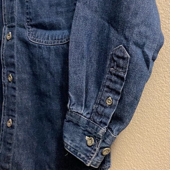 Faded Glory Boys Denim Jean Shirt/Jacket - Picture 4 of 6